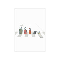 Unframed Prints, Characters Grey