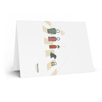 Greeting Card, Made in Australia, Characters Cream