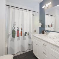 Shower Curtain, Characters Grey