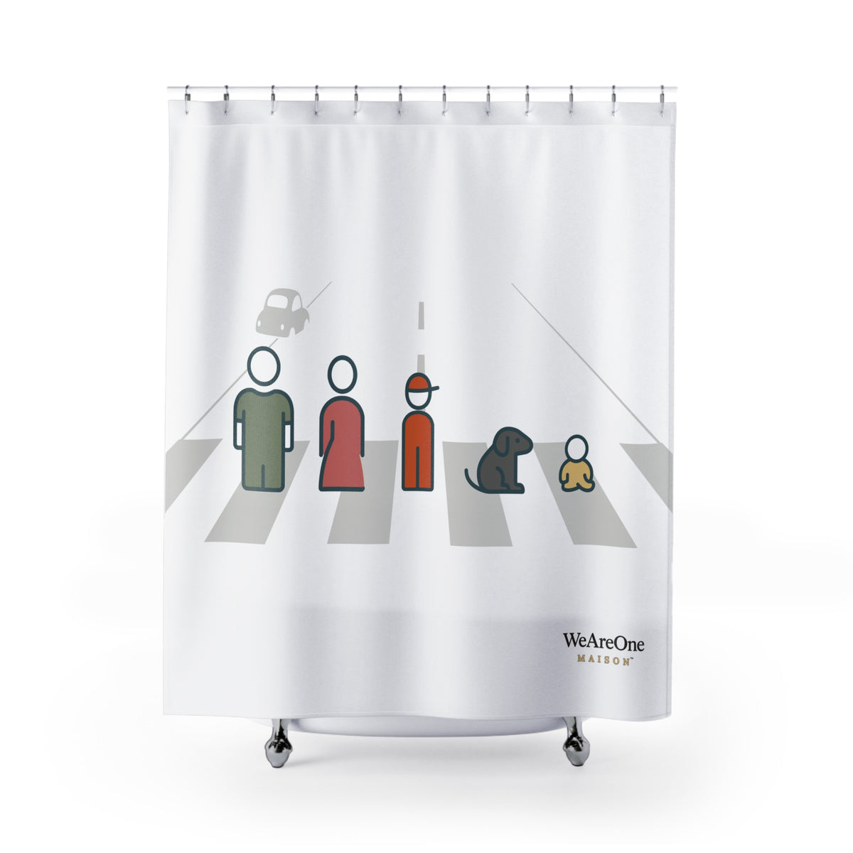 Shower Curtain, Characters Grey