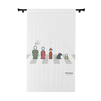 Window Curtain, Blackout, Characters Grey