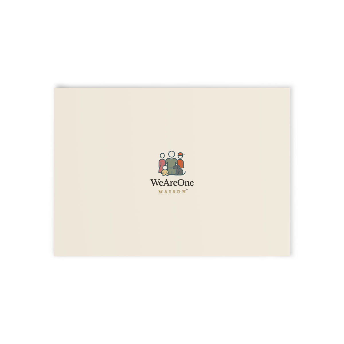 Holiday Card, Two Sided, Made in Australia, Characters Grey