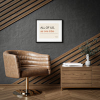 Framed Poster, Matte, Made in Australia, Writing