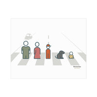 Unframed Prints, Characters Grey