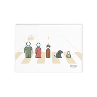 Holiday Card, Made in Australia, Characters Cream
