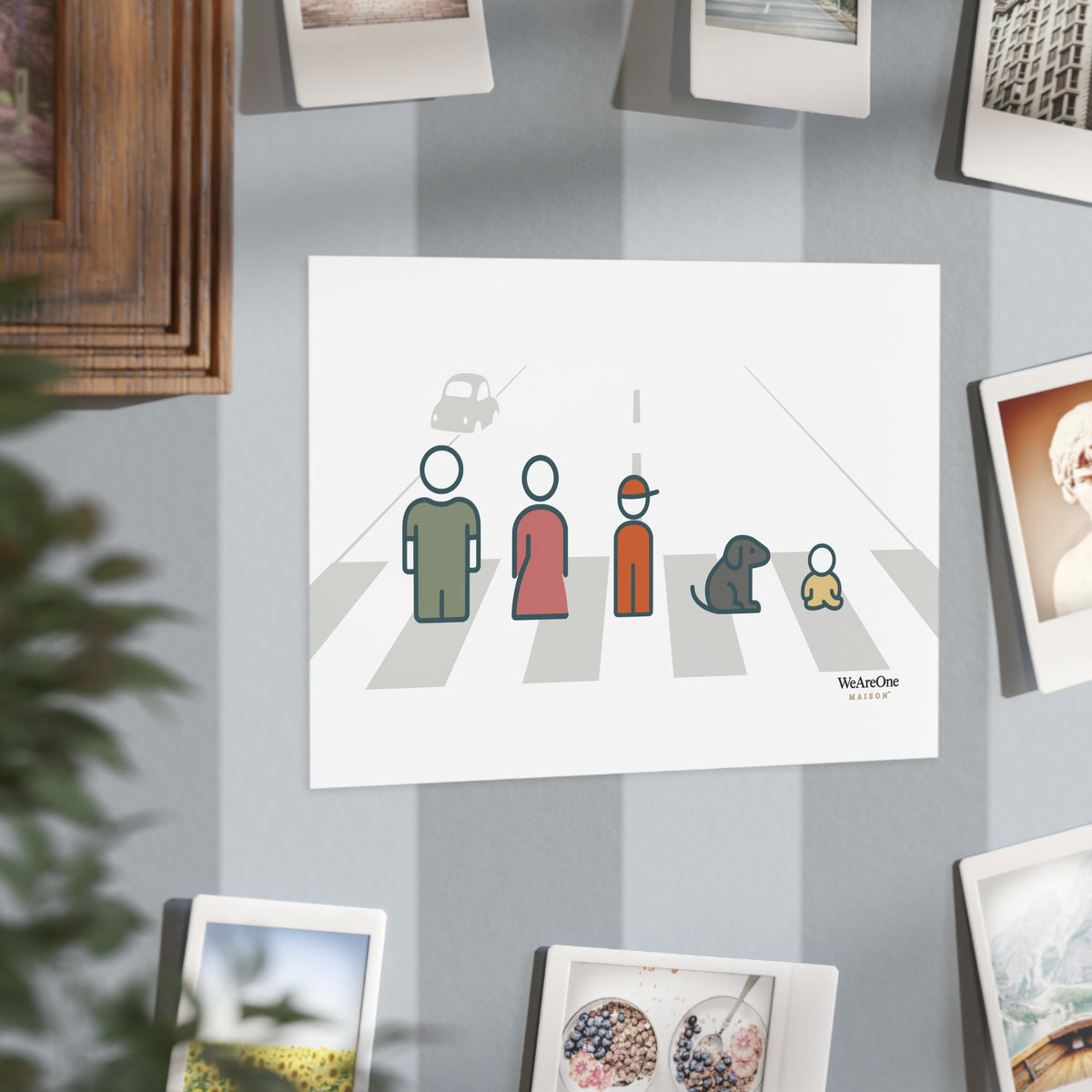 Unframed Prints, Characters Grey