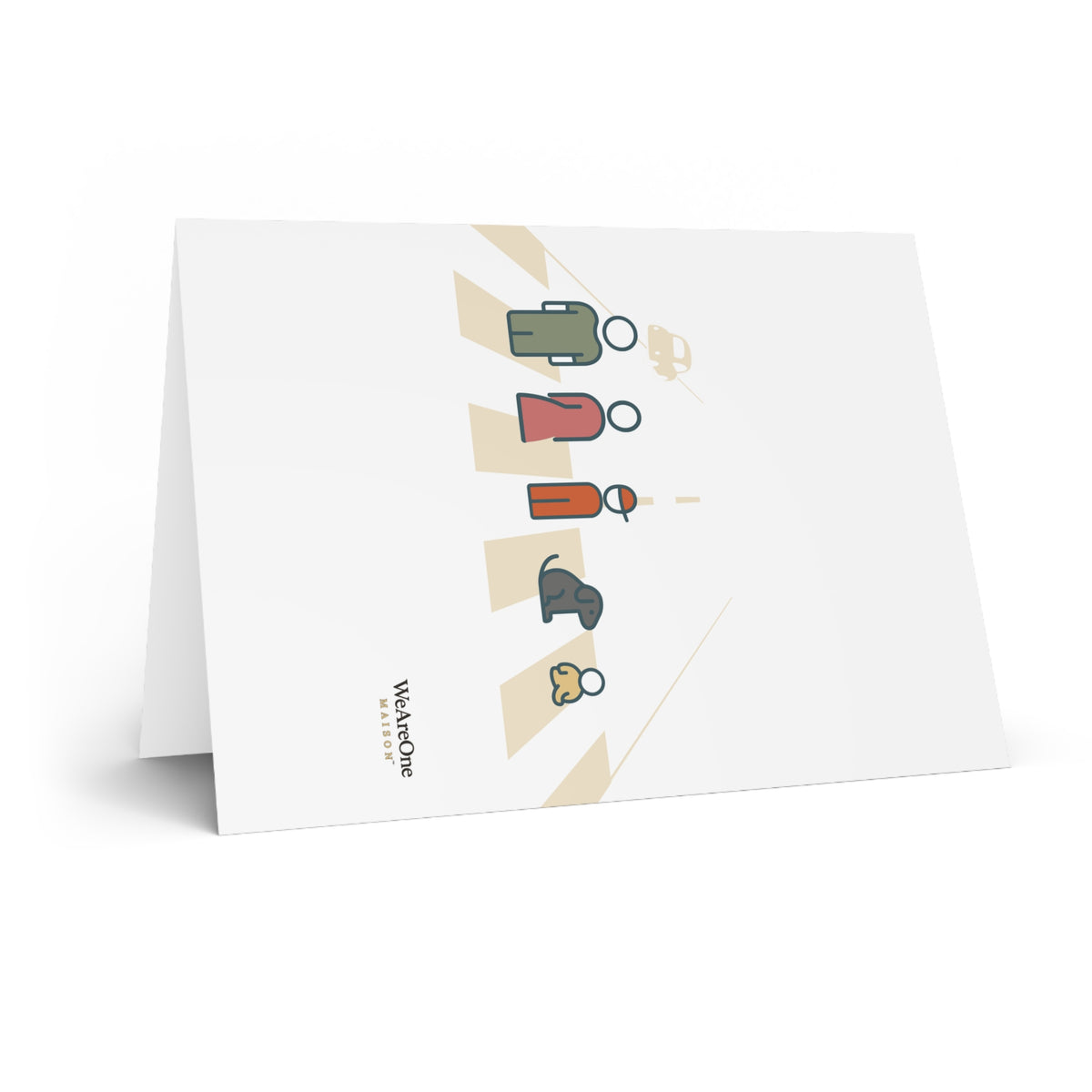 Greeting Card, Made in Australia, Characters Cream