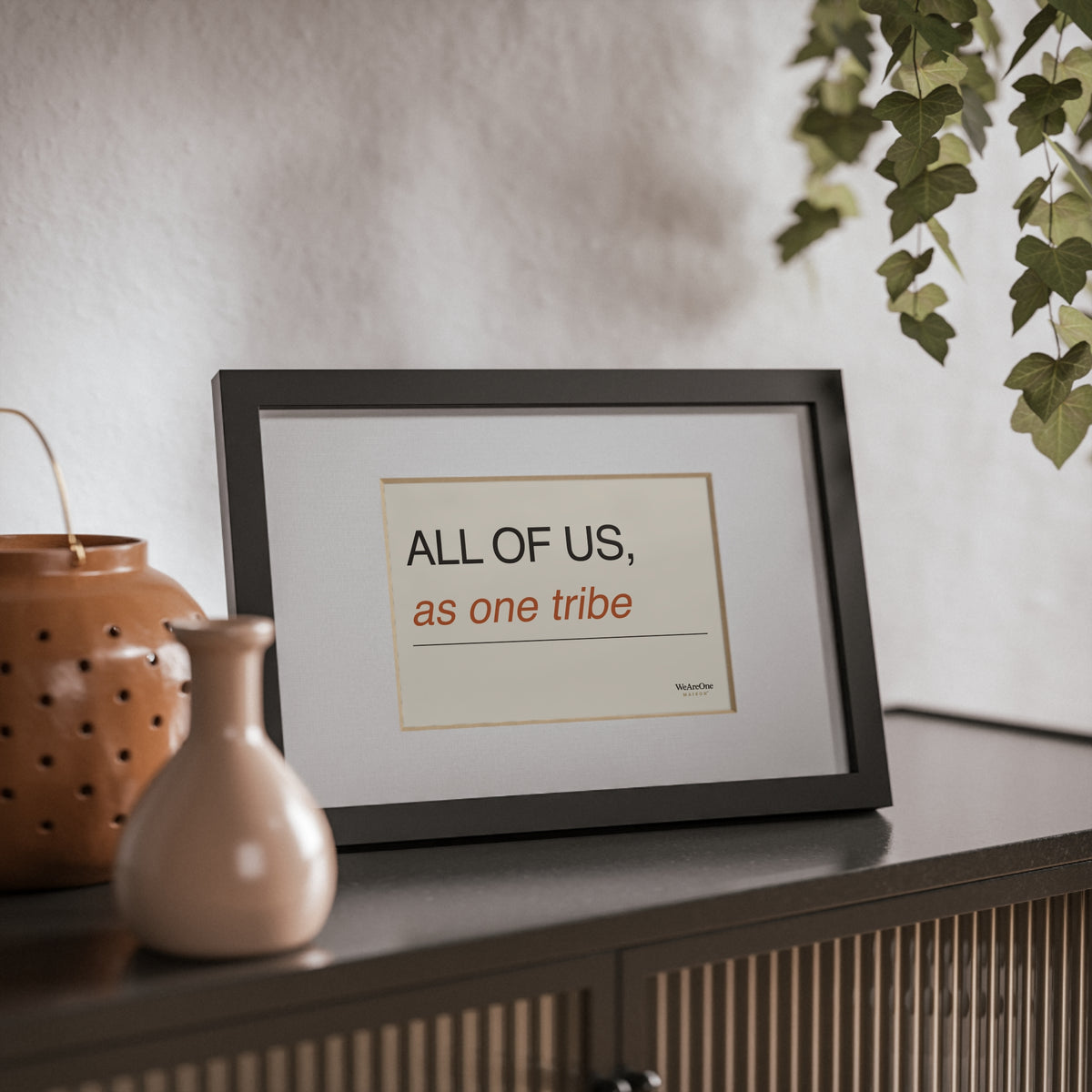 Framed Poster, Black Frame, Made in Australia, Writing