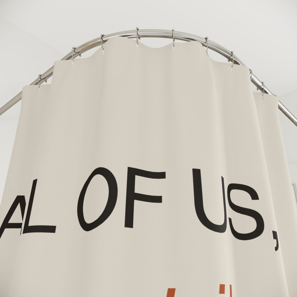 Shower Curtain, Writing