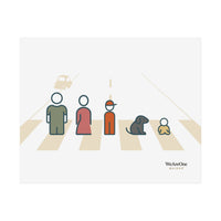 Unframed Poster, Made in Australia, Characters Cream