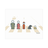 Unframed Prints, Characters Cream