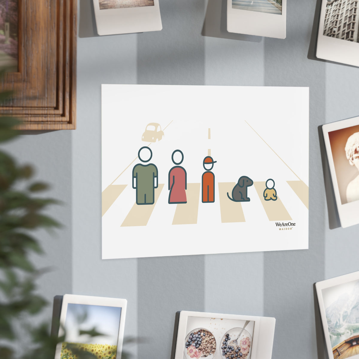 Unframed Prints, Characters Cream