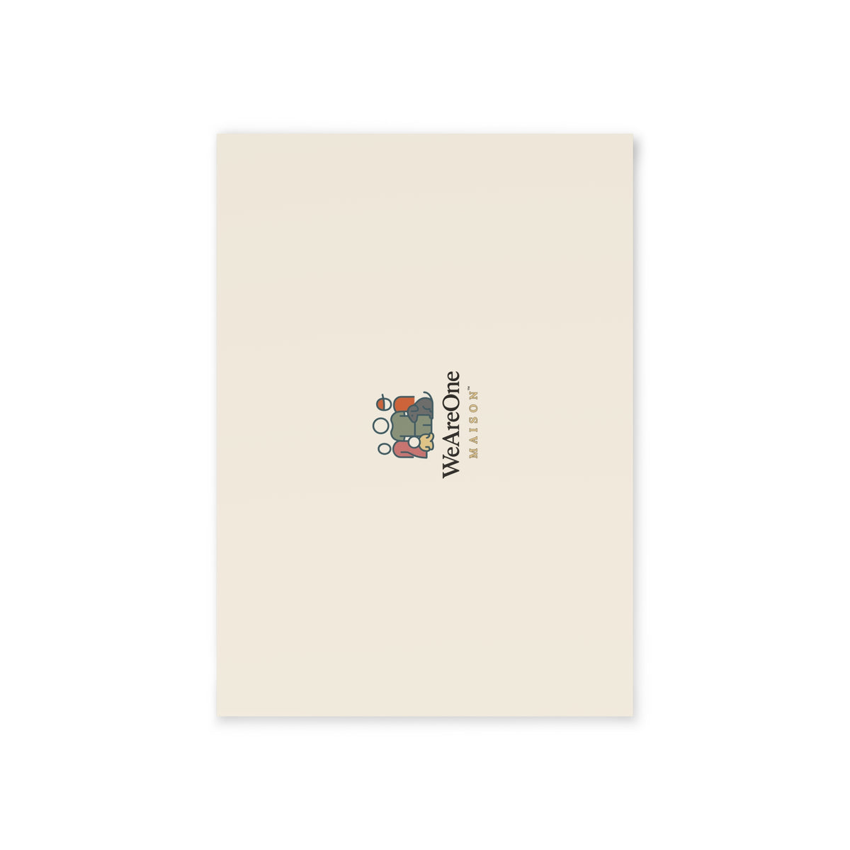 Holiday Card, Two Sided, Made in Australia, Characters Grey