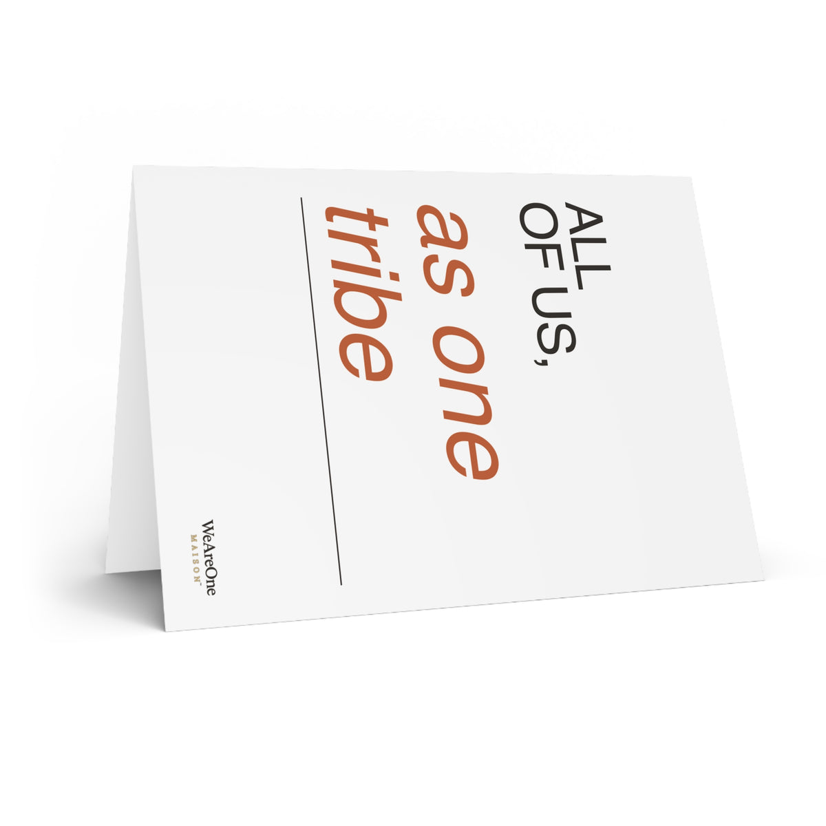 Greeting Card, Made in Australia, Writing White