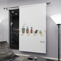 Window Curtain, Blackout, Characters Cream