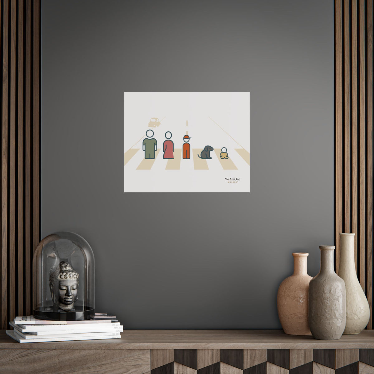 Unframed Poster, Made in Australia, Characters Cream