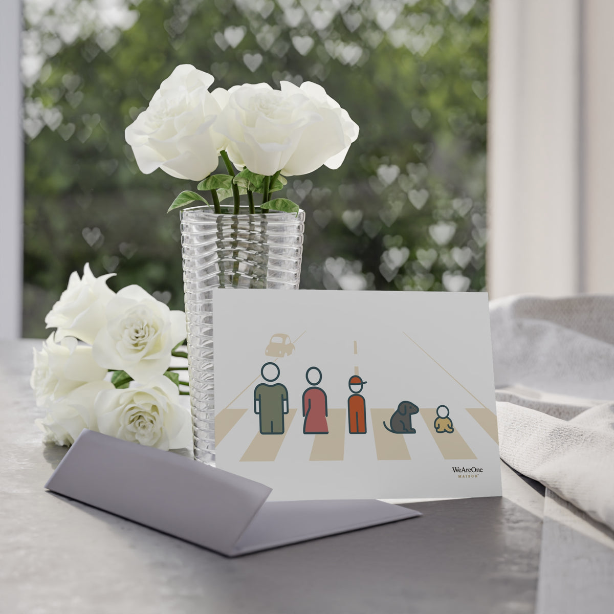 Holiday Card, Made in Australia, Characters Cream