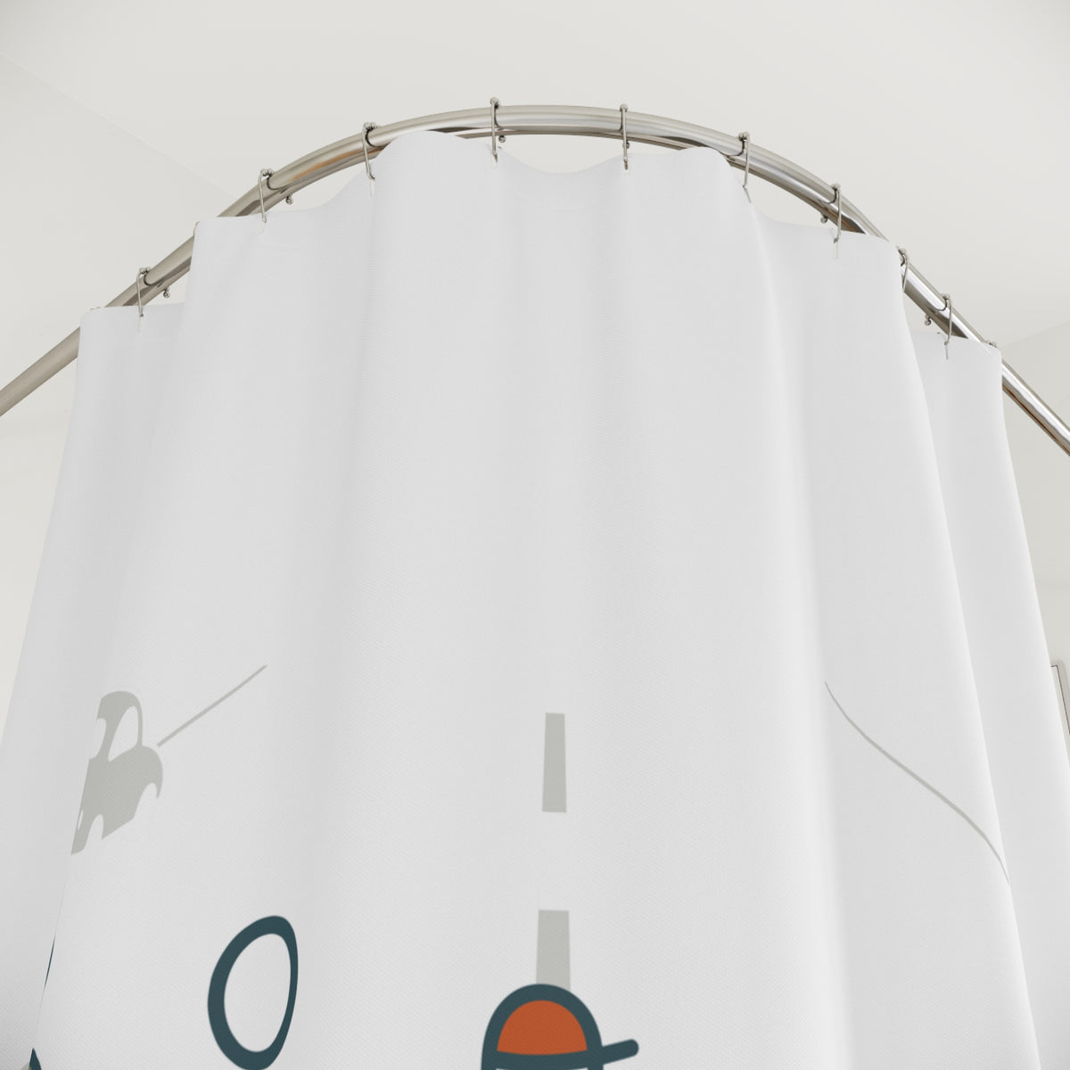 Shower Curtain, Characters Grey